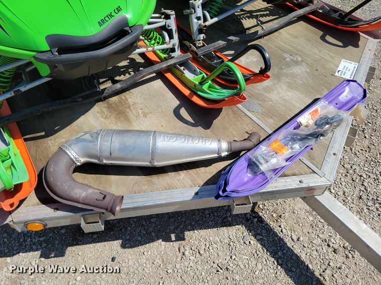 image for item DP1422 (2) Arctic Cat snowmobiles