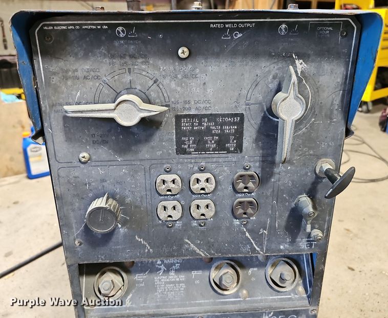 image for item DP6464 Miller  Bobcat 225G welder/generator