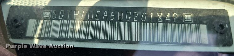 image for item DP6522 2013 GMC Sierra 1500 Crew Cab pickup truck