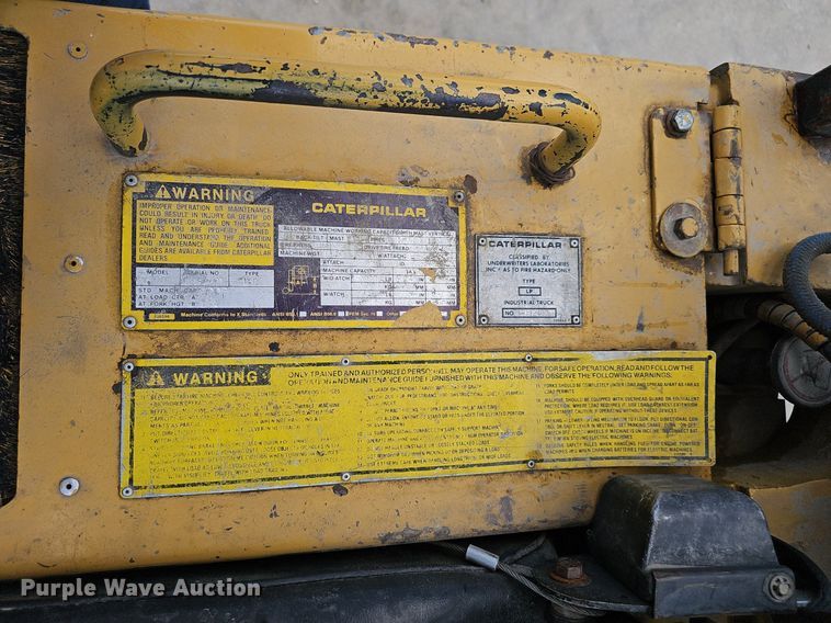 image for item DP6525 Caterpillar T30D forklift