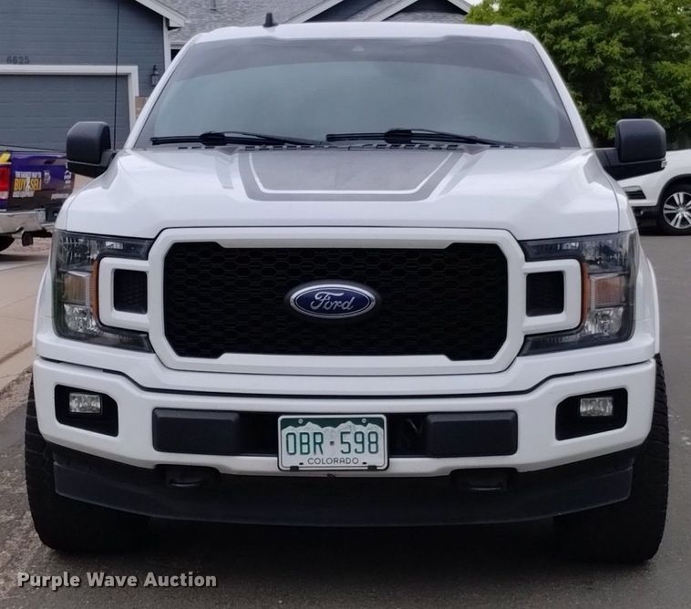 image for item DQ6126 2019 Ford F150 XLT Sport SuperCrew pickup truck