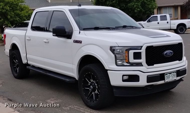 image for item DQ6126 2019 Ford F150 XLT Sport SuperCrew pickup truck