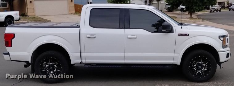 image for item DQ6126 2019 Ford F150 XLT Sport SuperCrew pickup truck