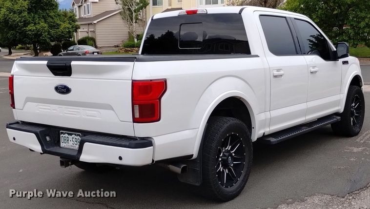 image for item DQ6126 2019 Ford F150 XLT Sport SuperCrew pickup truck