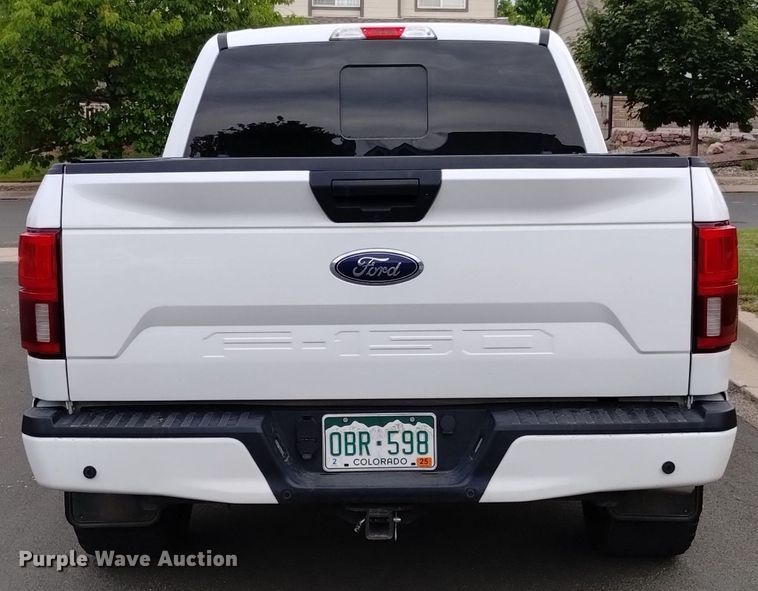 image for item DQ6126 2019 Ford F150 XLT Sport SuperCrew pickup truck