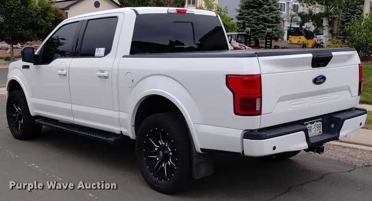 image for item DQ6126 2019 Ford F150 XLT Sport SuperCrew pickup truck