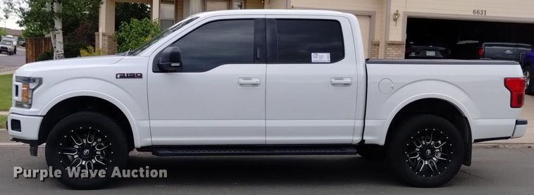 image for item DQ6126 2019 Ford F150 XLT Sport SuperCrew pickup truck