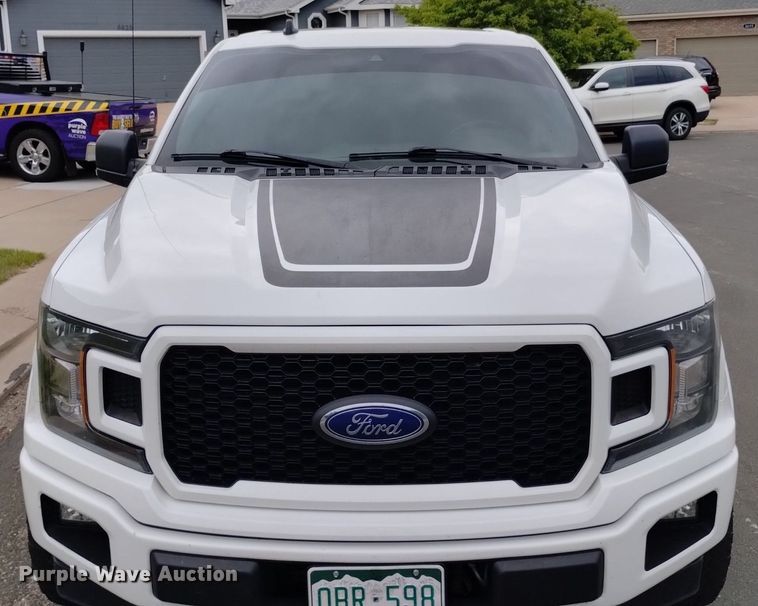 image for item DQ6126 2019 Ford F150 XLT Sport SuperCrew pickup truck