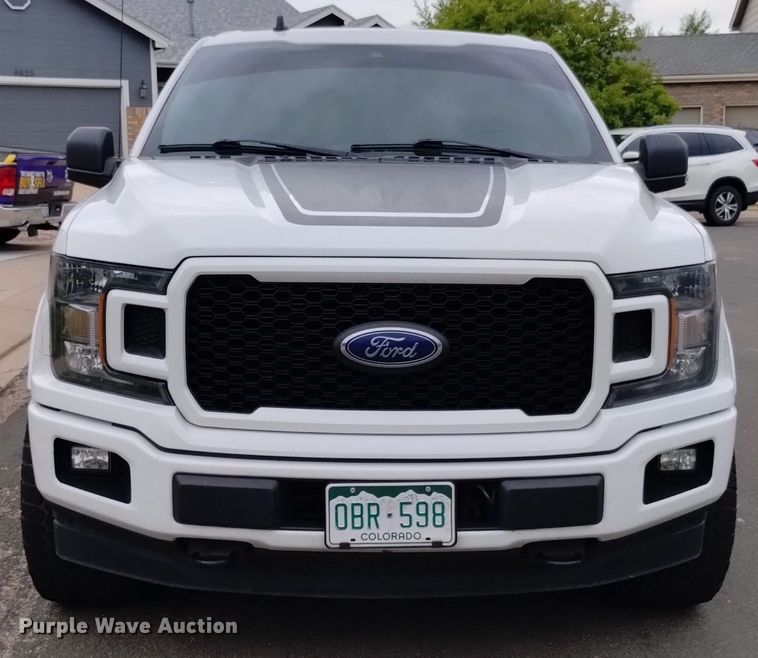 image for item DQ6126 2019 Ford F150 XLT Sport SuperCrew pickup truck