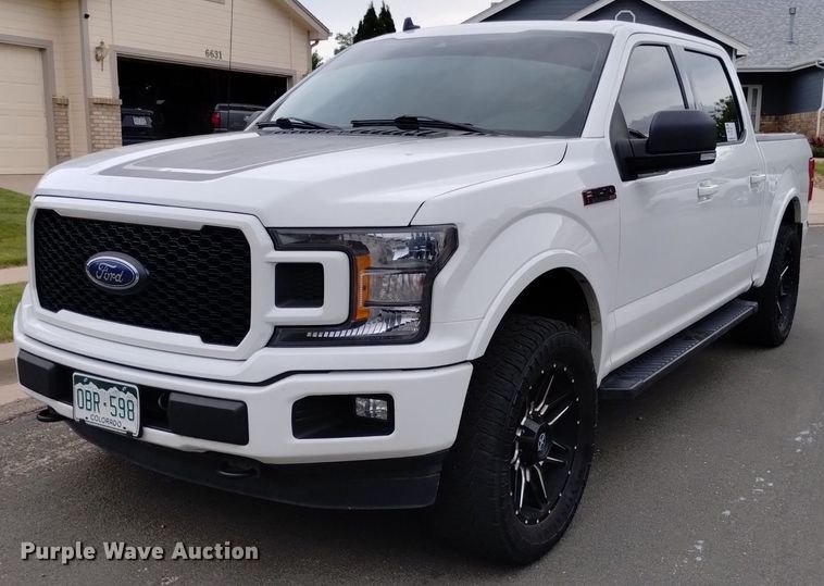 image for item DQ6126 2019 Ford F150 XLT Sport SuperCrew pickup truck