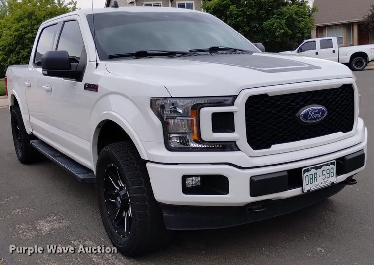 image for item DQ6126 2019 Ford F150 XLT Sport SuperCrew pickup truck