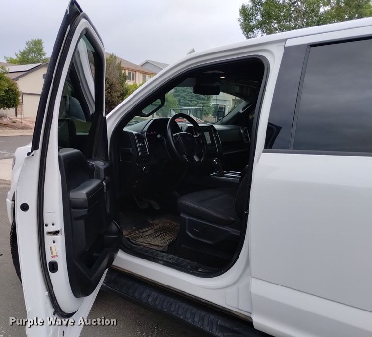 image for item DQ6126 2019 Ford F150 XLT Sport SuperCrew pickup truck