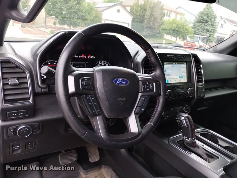 image for item DQ6126 2019 Ford F150 XLT Sport SuperCrew pickup truck