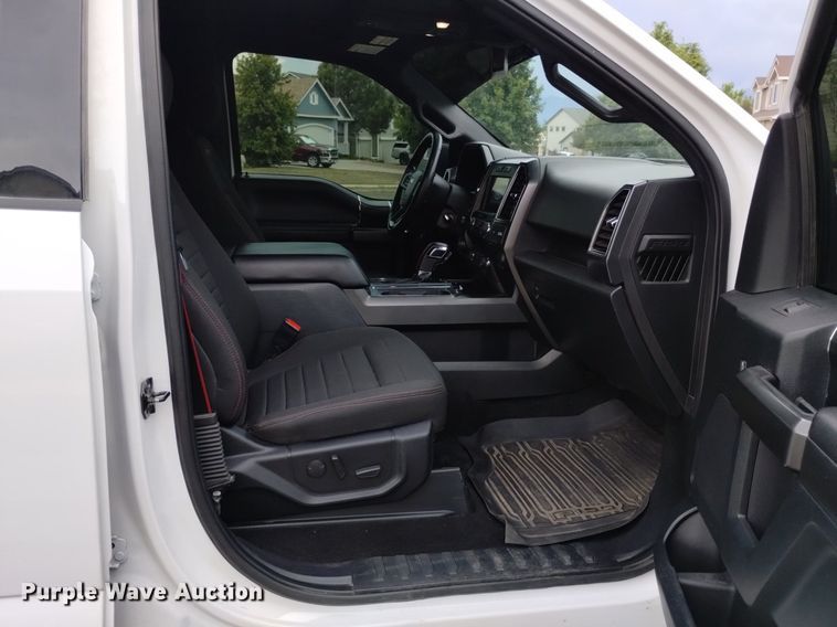 image for item DQ6126 2019 Ford F150 XLT Sport SuperCrew pickup truck