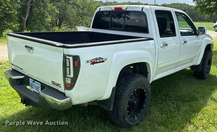 image for item DQ6799 2012 GMC  Canyon SLT Crew Cab pickup truck