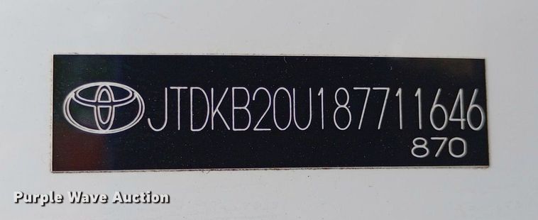 image for item DQ7121 2008 Toyota Prius 