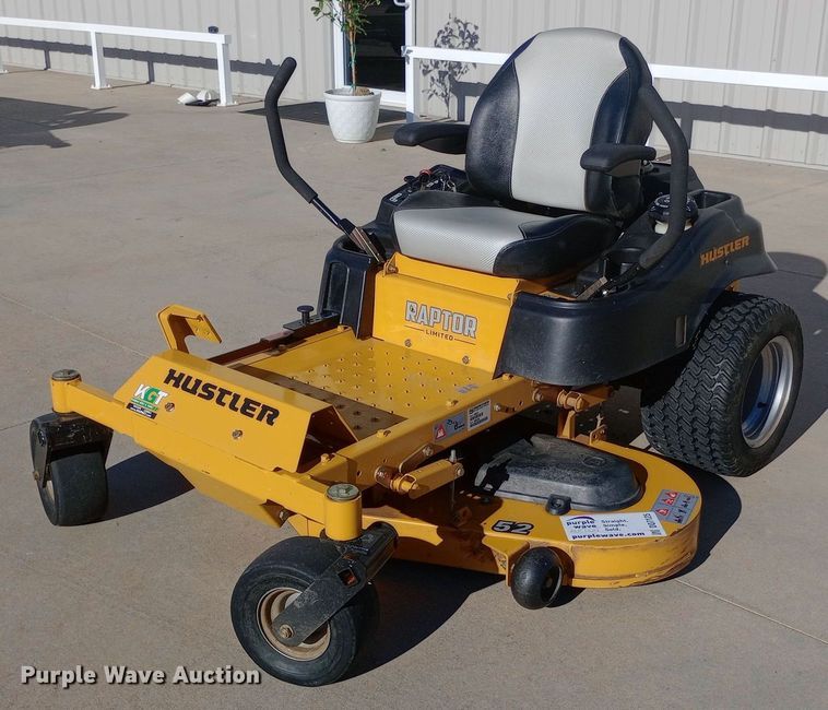 image for item DQ7125 2020 Hustler Raptor ZTR lawn mower