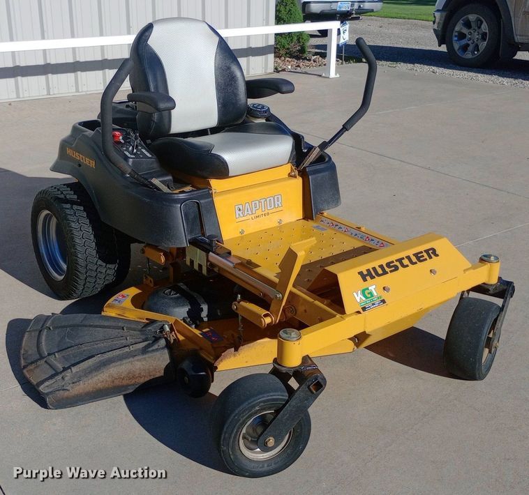 image for item DQ7125 2020 Hustler Raptor ZTR lawn mower