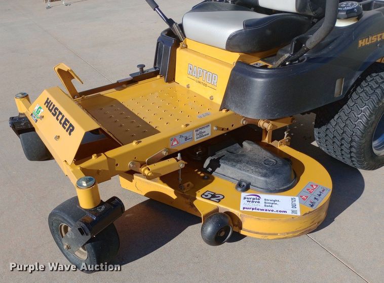 image for item DQ7125 2020 Hustler Raptor ZTR lawn mower