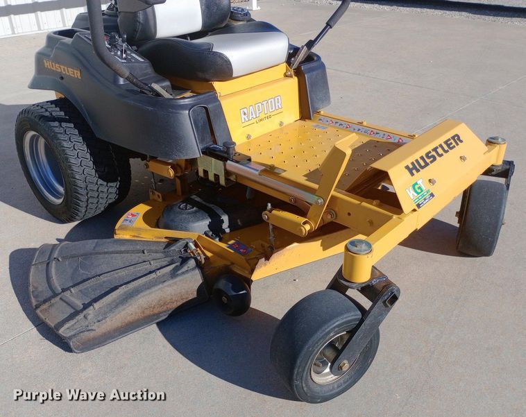 image for item DQ7125 2020 Hustler Raptor ZTR lawn mower