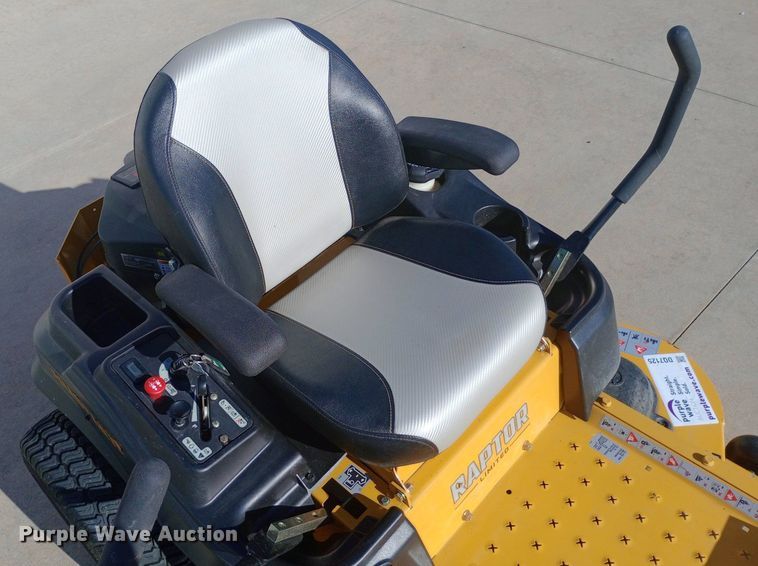 image for item DQ7125 2020 Hustler Raptor ZTR lawn mower