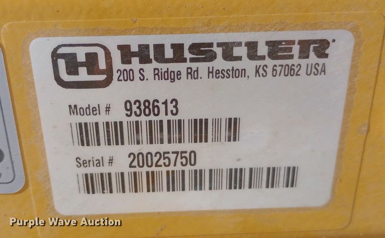 image for item DQ7125 2020 Hustler Raptor ZTR lawn mower