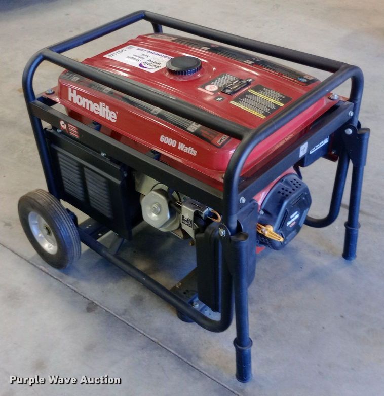 image for item DQ7126 2006 Homelite HG6000 generator