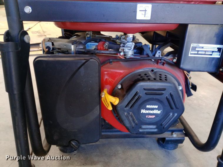 image for item DQ7126 2006 Homelite HG6000 generator