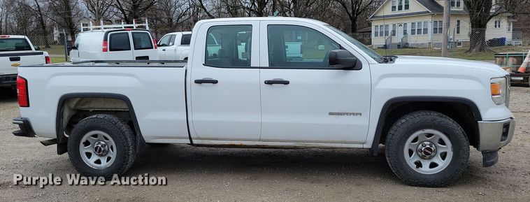 image for item DR7893 2015 GMC Sierra 1500 Double Cab pickup truck
