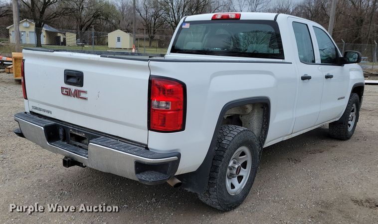 image for item DR7893 2015 GMC Sierra 1500 Double Cab pickup truck