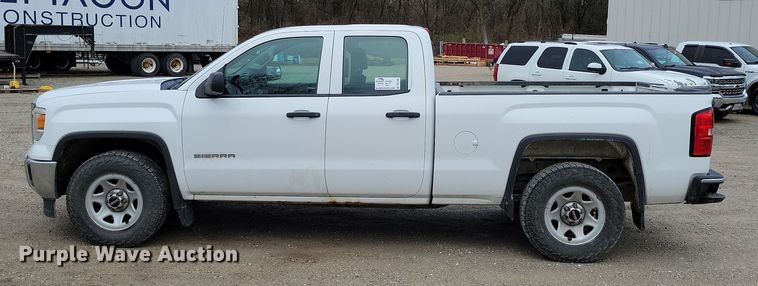 image for item DR7893 2015 GMC Sierra 1500 Double Cab pickup truck