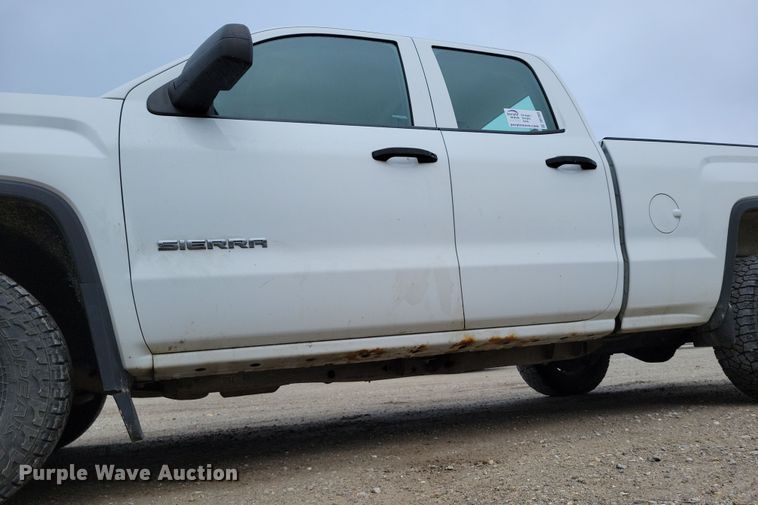 image for item DR7893 2015 GMC Sierra 1500 Double Cab pickup truck