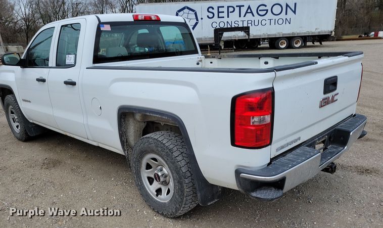 image for item DR7893 2015 GMC Sierra 1500 Double Cab pickup truck