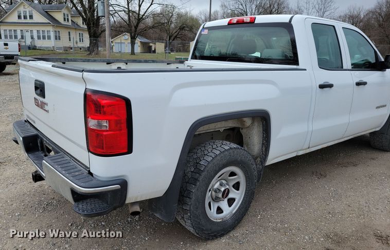 image for item DR7893 2015 GMC Sierra 1500 Double Cab pickup truck