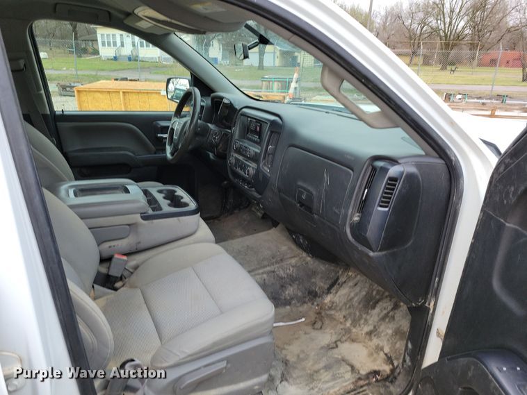 image for item DR7893 2015 GMC Sierra 1500 Double Cab pickup truck