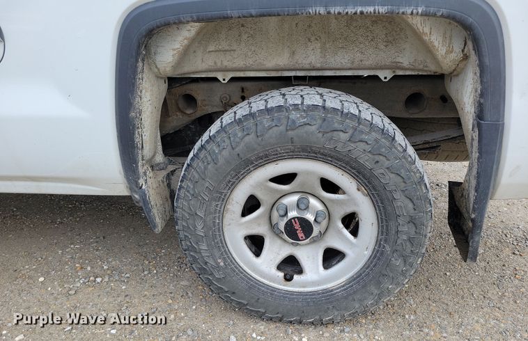 image for item DR7893 2015 GMC Sierra 1500 Double Cab pickup truck