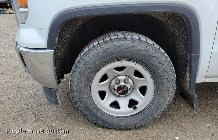 image for item DR7893 2015 GMC Sierra 1500 Double Cab pickup truck