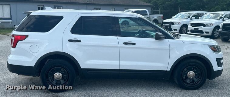 image for item DX0586 2017 Ford Police Interceptor SUV