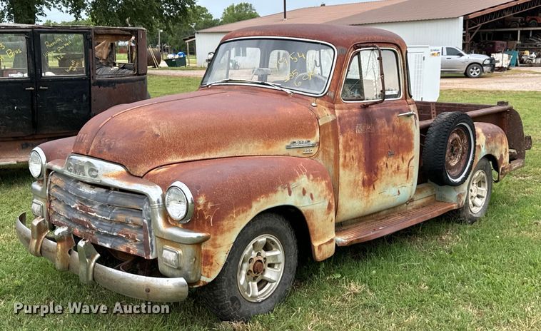 image for item DX0669 1954 GMC 100 pickup truck