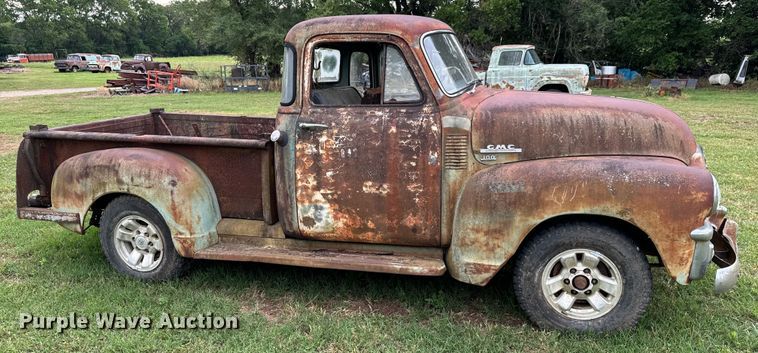 image for item DX0669 1954 GMC 100 pickup truck