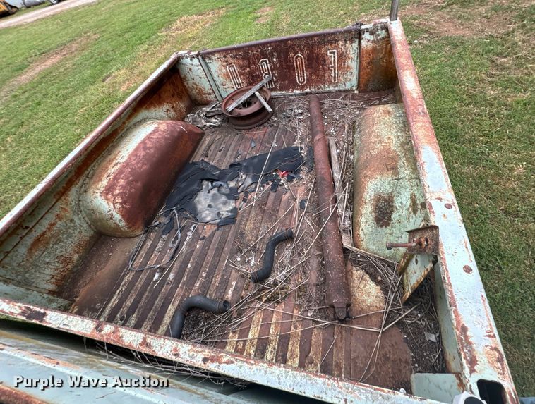 image for item DX0671 1959 Ford F100 pickup truck