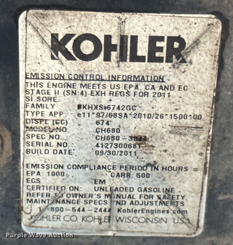 image for item DX0718 Miller Bobcat 225 welder/generator