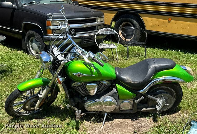 image for item DX0748 2008 Kawasaki Vulcan motorcycle