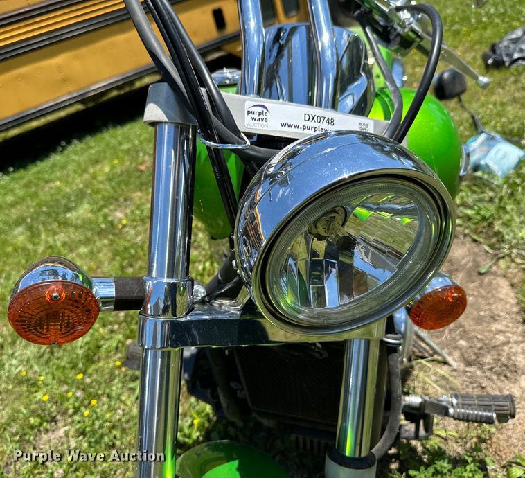 image for item DX0748 2008 Kawasaki Vulcan motorcycle