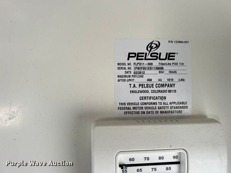 image for item EG0698 2012 Pelsue fiber optic trailer