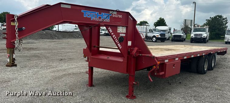 image for item EG1623 2014 TopHat  OTWG26X8.5-22.5E-F equipment trailer
