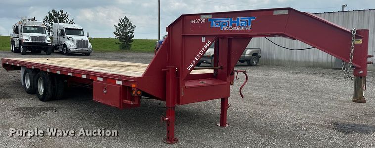 image for item EG1623 2014 TopHat  OTWG26X8.5-22.5E-F equipment trailer