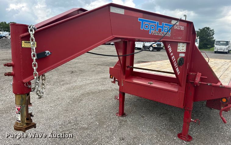 image for item EG1623 2014 TopHat  OTWG26X8.5-22.5E-F equipment trailer