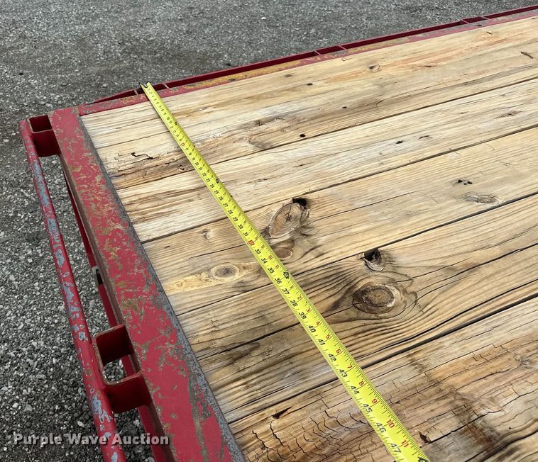 image for item EG1623 2014 TopHat  OTWG26X8.5-22.5E-F equipment trailer