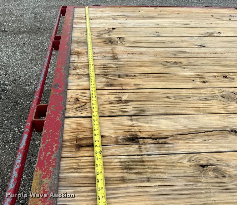 image for item EG1623 2014 TopHat  OTWG26X8.5-22.5E-F equipment trailer